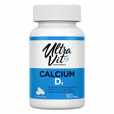 Calcium Vitamin D3 - 90 tabs 2022-10-0994 фото