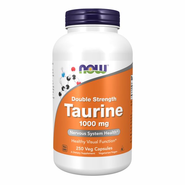 Taurine 1000mg - 250 vcaps 2022-10-1424 фото