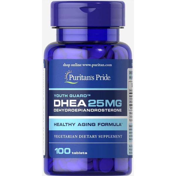 DHEA 25mg - 100 caps 2022-10-2029 фото