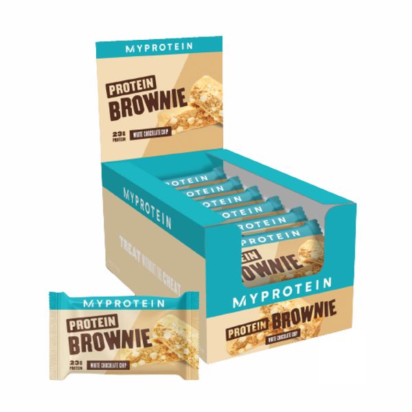 Protein Brownie - 12x75g White Chocolate 100-85-9770364-20 фото