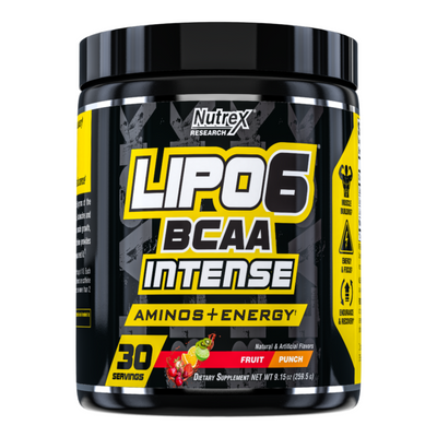 Lipo-6 BCAA Intense - 30srv Fruit Punch 2022-09-0003 фото