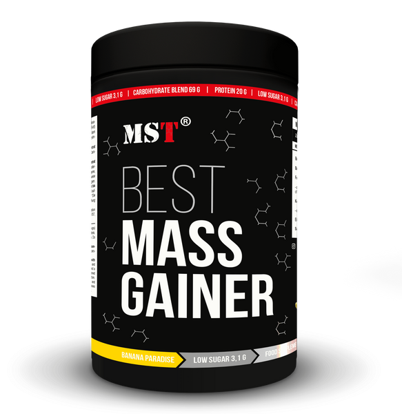 Гейнер MST BEST Mass Gainer 1 кг. банан 0015 фото