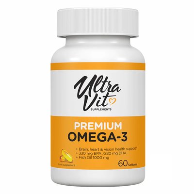 Omega-3 - 60 Softgels 2022-10-0317 фото