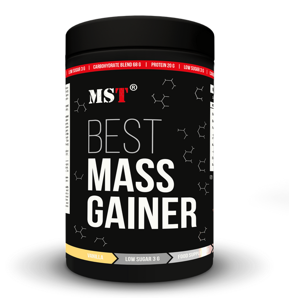 Гейнер MST BEST Mass Gainer 1 кг. ваніль 0016 фото