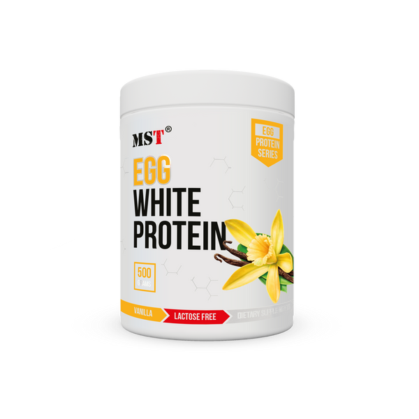 Протеїн MST EGG White Protein 500г. ваніль 00072 фото