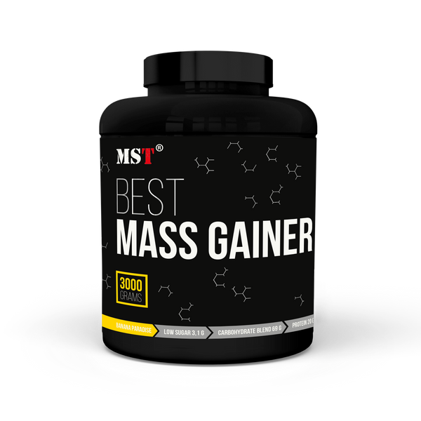 Гейнер MST BEST Mass Gainer 3 кг. банан 0018 фото