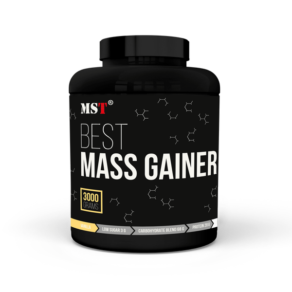 Гейнер MST BEST Mass Gainer 3 кг. ваніль 0019 фото