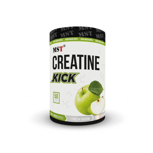 Креатин MST Creatine Kick 7in1 500г. зелене яблуко 0095 фото