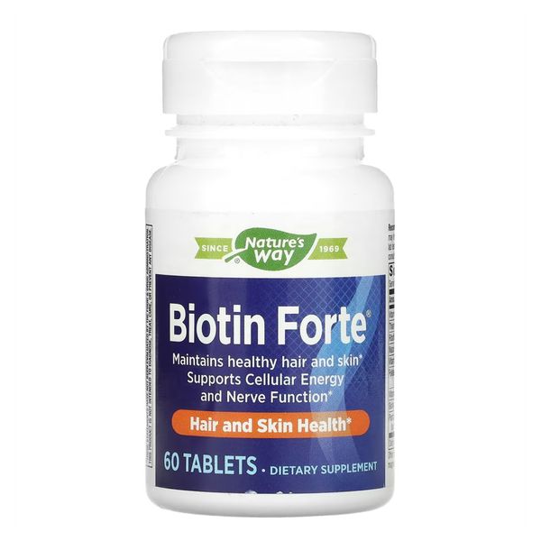 Biotin Forte 5 mg - 60 tabs 2022-10-1067 фото