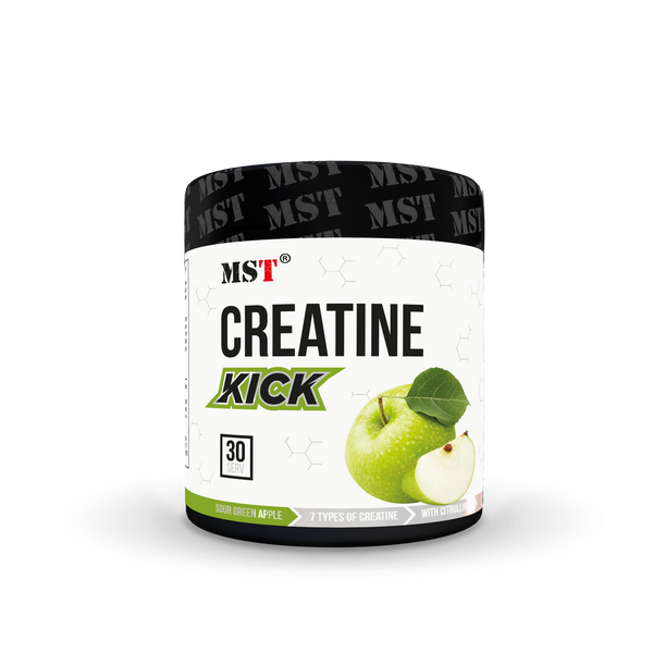 Креатин MST Creatine Kick 7in1 300г. зелене яблуко 00015 фото