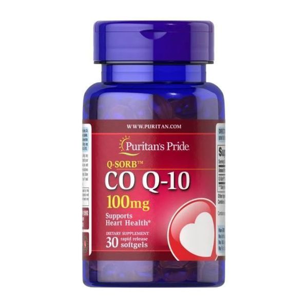 Q-SORB™ Co Q-10 100 mg - 30 softgels 2022-10-2879 фото