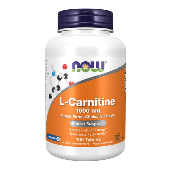 Carnitine Tartrate 1000mg - 100 tabs 2022-10-2540 фото