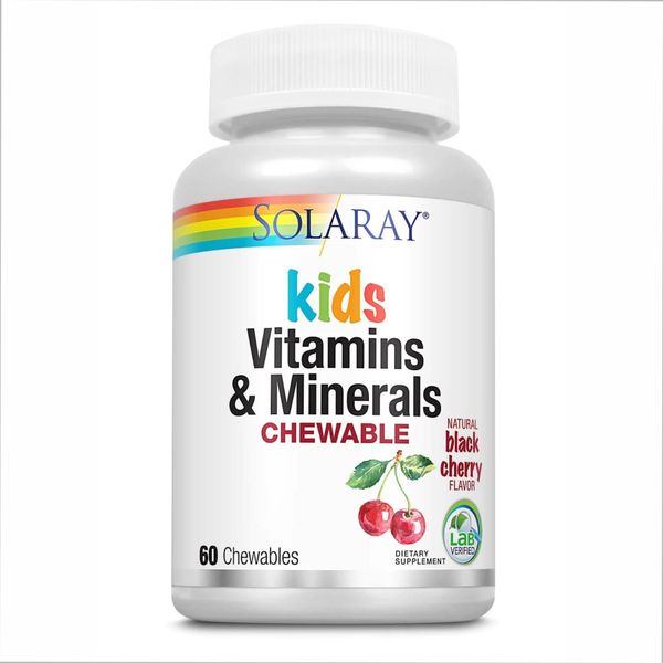 Children's Vitamins & Minerals Chewable - 60 vcaps Black Cherry 100-80-9417810-20 фото