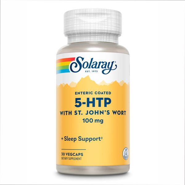 Guaranteed Potency 5-HTP + St. John's 100mg - 30 vcaps 2022-10-2446 фото