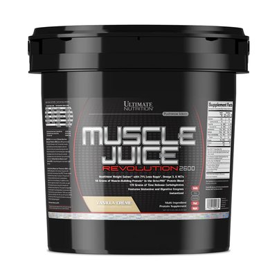 Muscle Juice Revolution 2600 - 5040g Vanilla Creme 2022-10-0825 фото