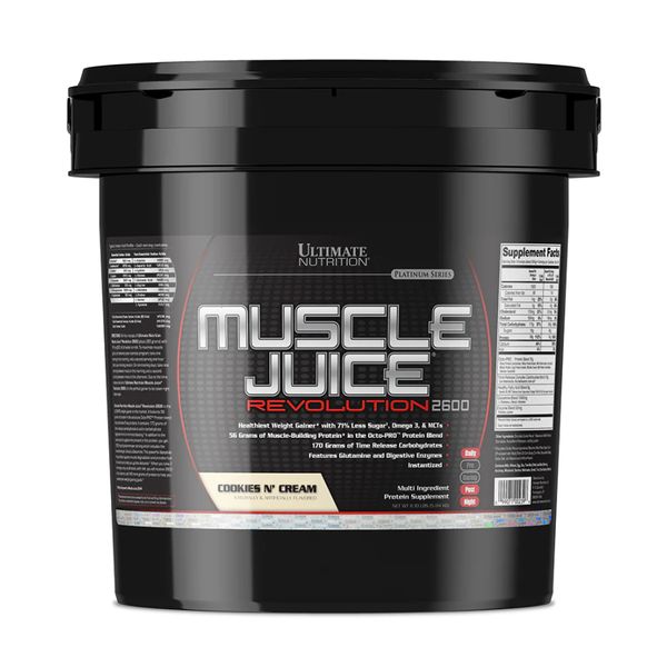 Muscle Juice Revolution 2600 - 5040g Cookies Creme 2022-10-0825 фото