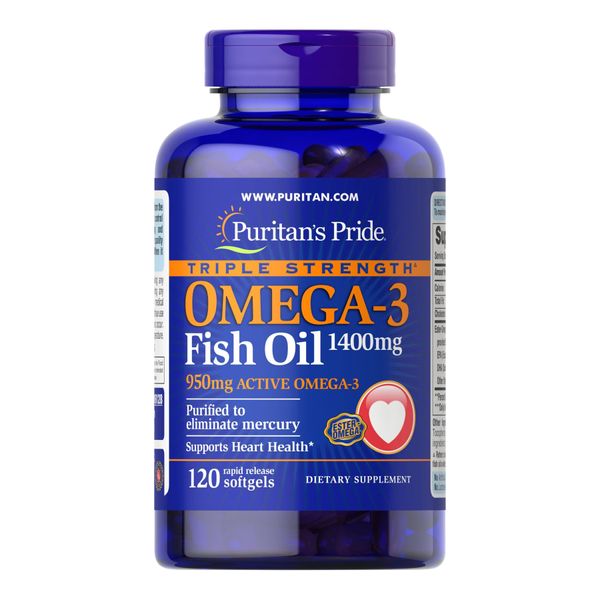 Omega-3 Triple Strength 1360mg - 120caps 100-30-0222513-20 фото