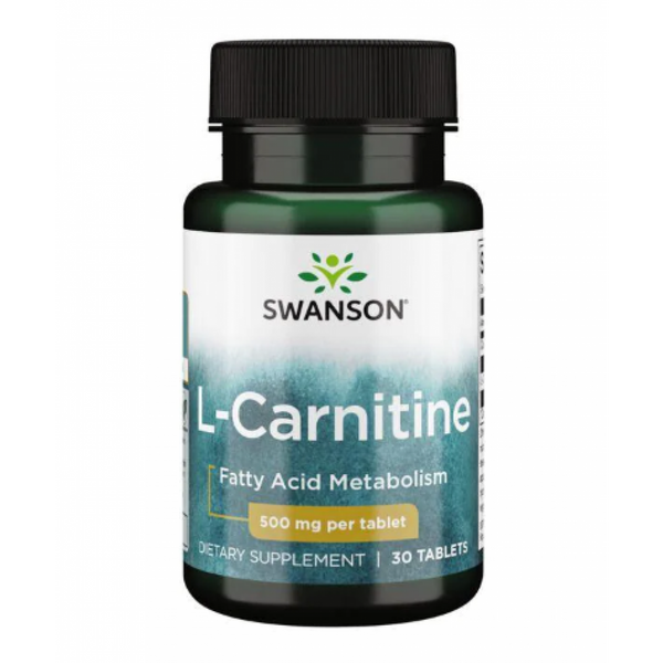 L-Carnitine 500mg - 30 Tabs 100-39-7332653-20 фото