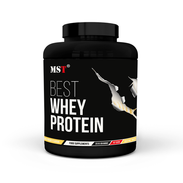 Протеїн MST BEST Whey Protein + Enzyme 2010 г. банановий йогурт 00016 фото