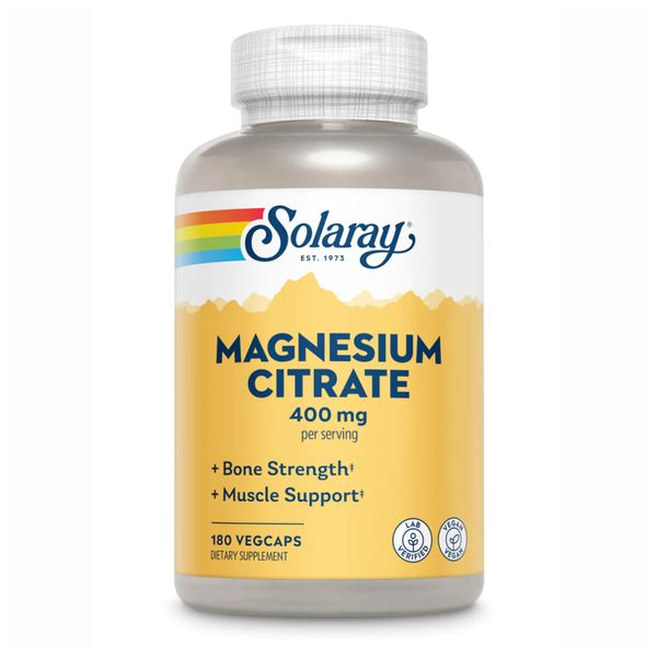 Magnesium Citrate 400mg - 180 vcaps 2022-10-3043 фото